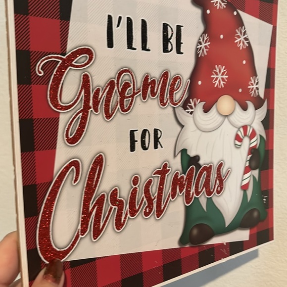 Christmas Holiday Gnome Sign DIY Final Sale Item - Picture 3 of 5